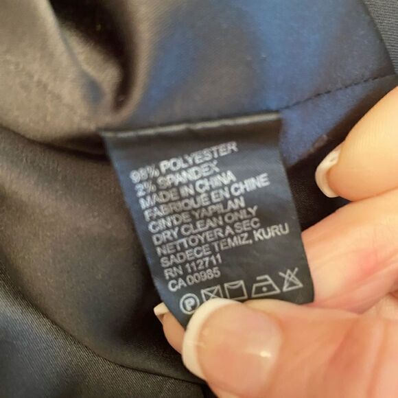 Jay Godfrey Black Asymmetrical Cutout Dress Size 12 - Picture 6 of 6